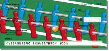 Foosball Personalized Checks