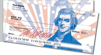 Founding Father Side Tear Design Checks