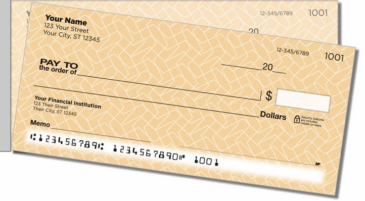 Fractured Side Tear Personal Checks