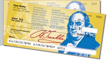 Freemason Side Tear Personalized Checks