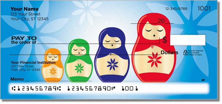 From Russia With Love Personal Checks