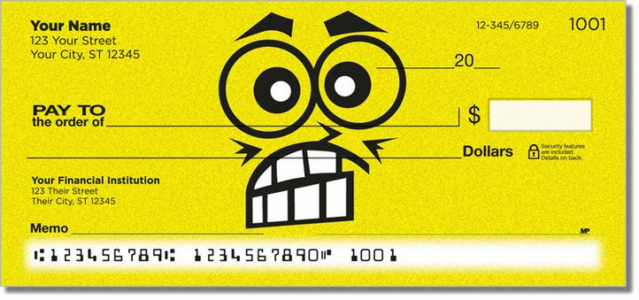 Funny Face Personal Checks
