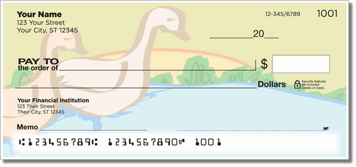 Geese Personal Checks
