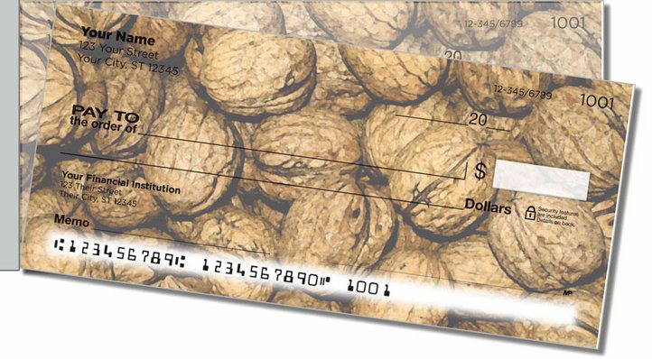Go Nuts Side Tear Personal Checks