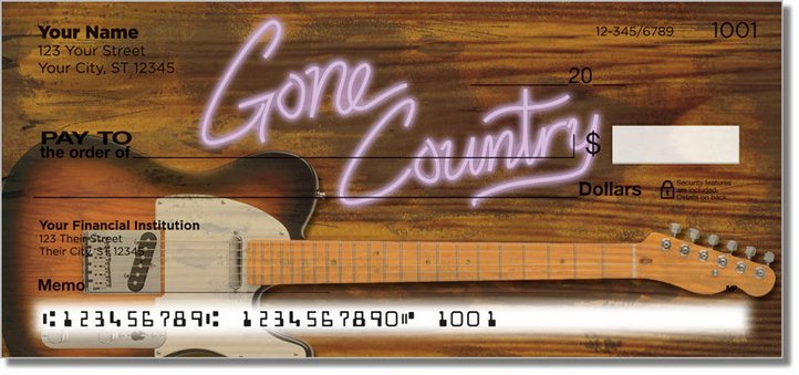 Gone Country Personal Checks