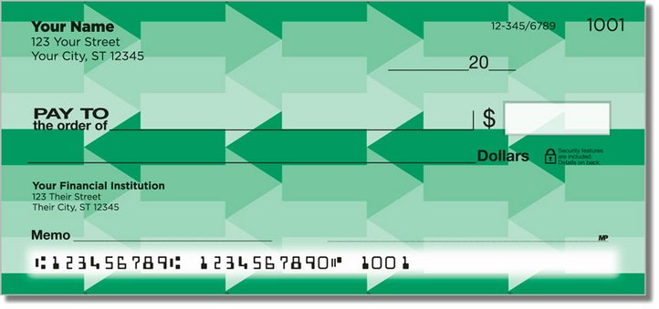 Green Arrow Personal Checks