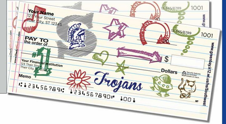 Green Bay Southwest Academic Side Tear Personal Checks