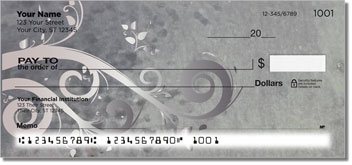Grungy Scroll Design Checks