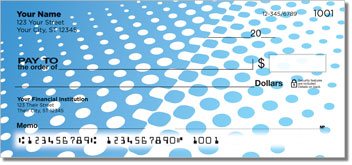 Halftone Personalized Checks