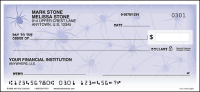Halloween Personal Checks
