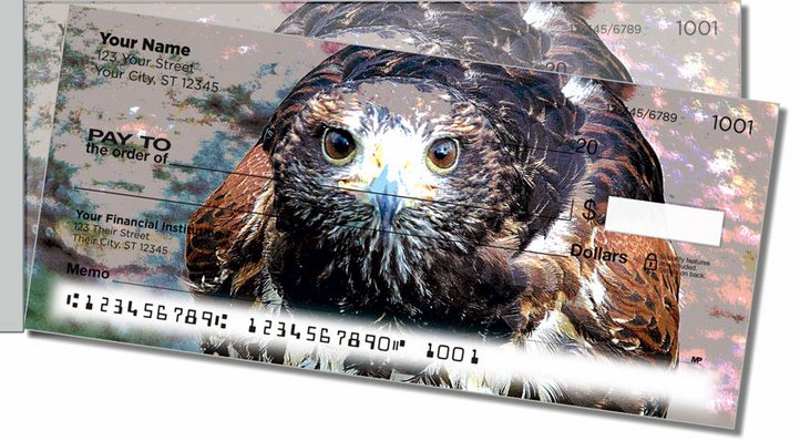 Hawk Side Tear Personal Checks