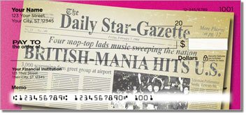 Headline Flashback Personalized Checks