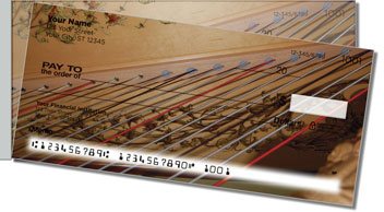 Heavenly Harp Side Tear Personalized Checks
