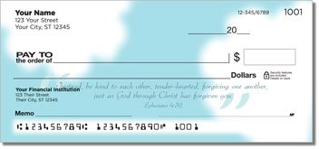 Heavenly Scripture Design Checks
