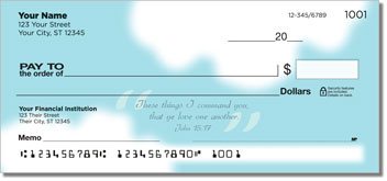 Heavenly Scripture Personalized Checks