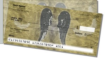 Heavenly Wings Side Tear Design Checks