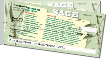 Herb Recipe Side Tear Checks