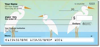 Heron Personalized Checks
