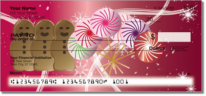 Holiday Treat Personal Checks