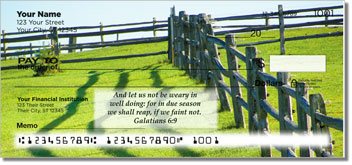 Holy Scripture Personalized Checks