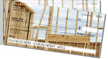 Home Construction Side Tear Personalized Checks