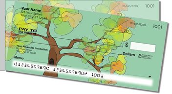 Honey Tree Side Tear Design Checks