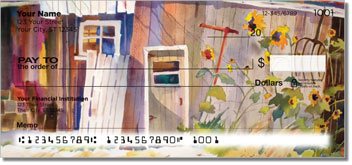 Houses and Barns Personalized Checks