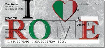 I Love Italy Design Checks