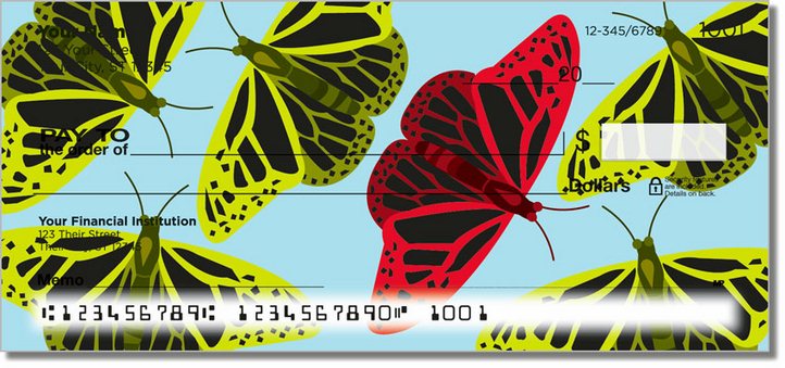 Insect Illustration Personal Checks