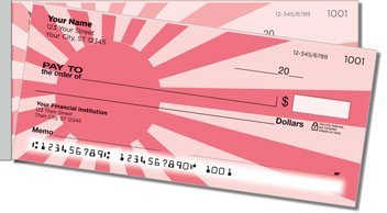 Japan Side Tear Personalized Checks