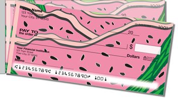 Juicy Fruit Side Tear Personalized Checks