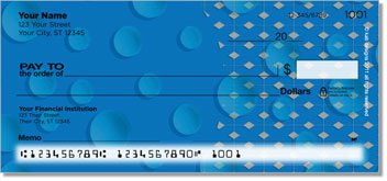 KAB Designs Bubble Personalized Checks