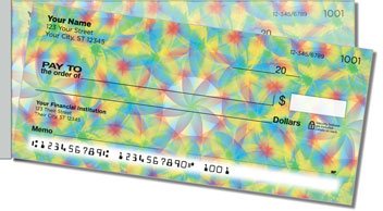Kaleidoscope Side Tear Design Checks