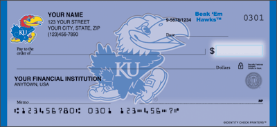 Kansas Logo Personal Checks
