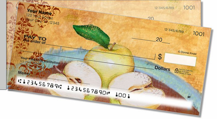 Knold Apple Side Tear Personal Checks
