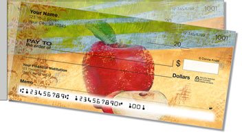 Knold Apple Side Tear Personalized Checks