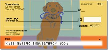 Labrador Personalized Checks