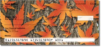Leaf Collection Personalized Checks