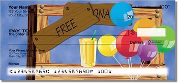 Lemonade Stand Personalized Checks