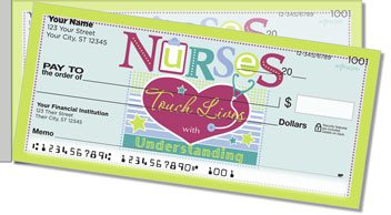 Linn Nurse Side Tear Personalized Checks