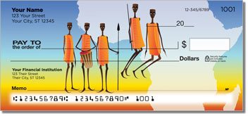 Maasai Tribe Design Checks