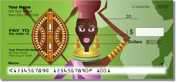 Maasai Tribe Personalized Checks