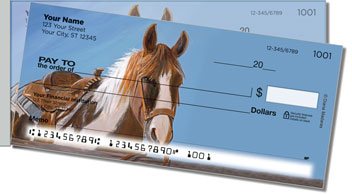 Madaras Horses Side Tear Design Checks
