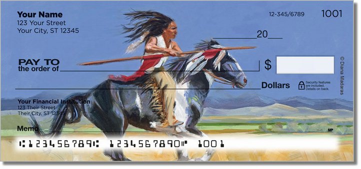 Madaras Native American Personal Checks