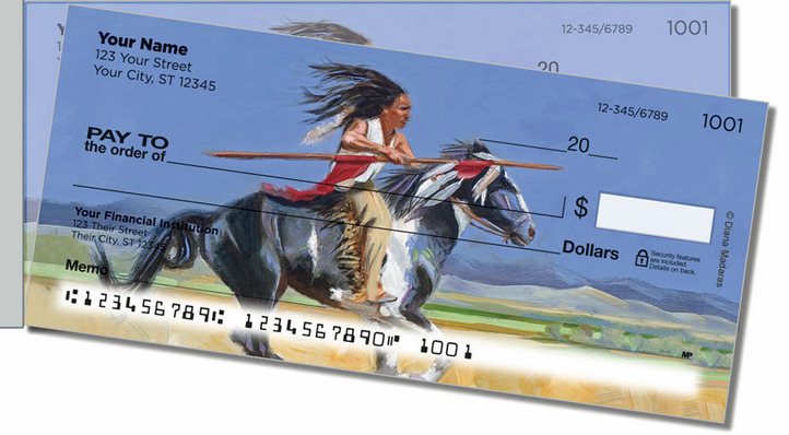 Madaras Native American Side Tear Personal Checks