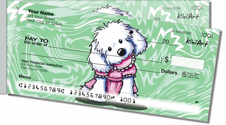 Maltese Series 1 Side Tear Personal Checks