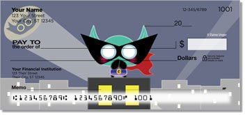 Merry Go Goblin Personalized Checks