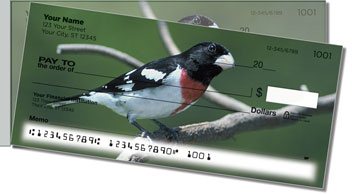 Migratory Bird Side Tear Personalized Checks