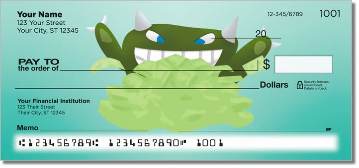 Money Monster Personal Checks