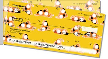 Mr Sushi Side Tear Personalized Checks